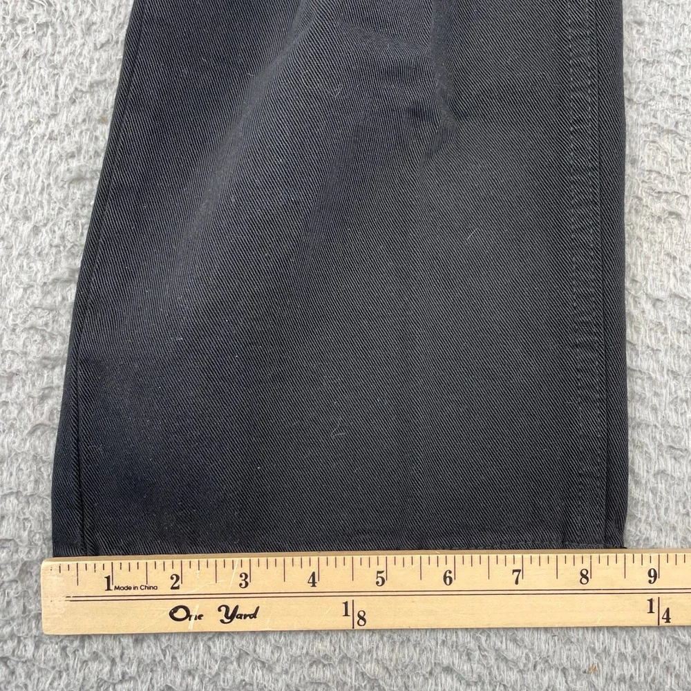 Hugo Boss Jeans Mens 38x32 Black Alabama Straight Leg Dark Denim Cotton NWT